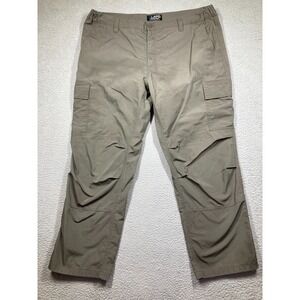 LAPG Pants Mens 44x32* Gray Green Core Cargo Ripstop Duty Hiking Tactical STAINS